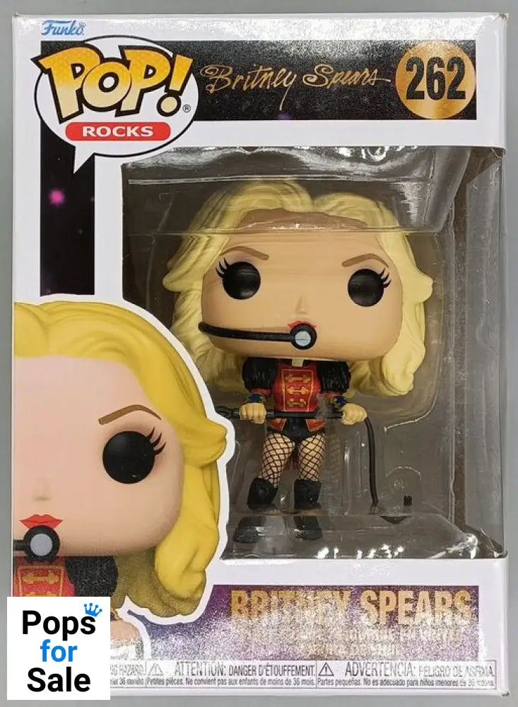 262 Britney Spears (Circus) - Rocks - Box Damaged Funko POP