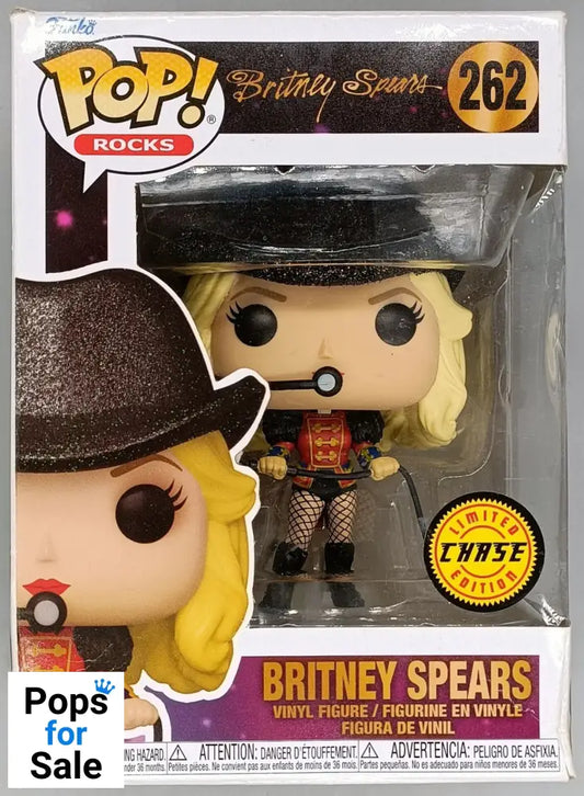 262 Britney Spears (Circus- w/ Hat) Chase - Rocks - Funko POP - Box Damaged