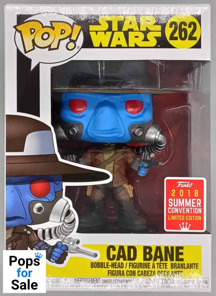 #262 Cad Bane - Star Wars - 2018 Con Funko POP