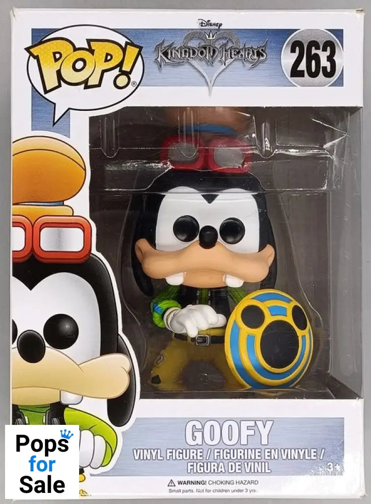 #263 Goofy - Disney Kingdom Hearts - Funko POP - Box Damaged