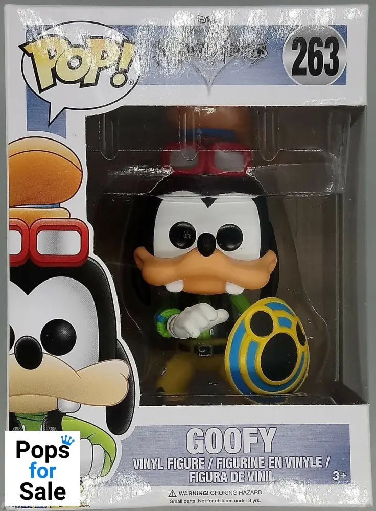 #263 Goofy - Disney Kingdom Hearts - Funko POP - Box Damaged