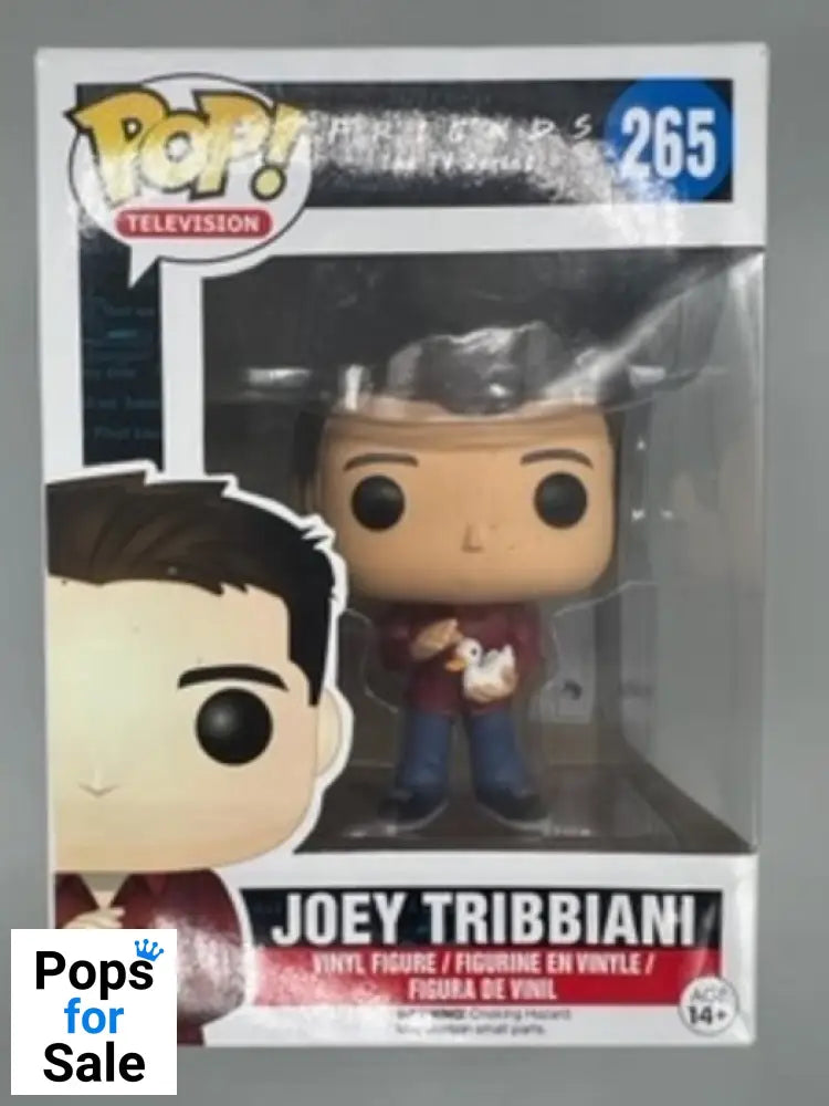 #265 Joey Tribbiani - Friends - Box Damaged Funko POP - PopsforSale.co.uk