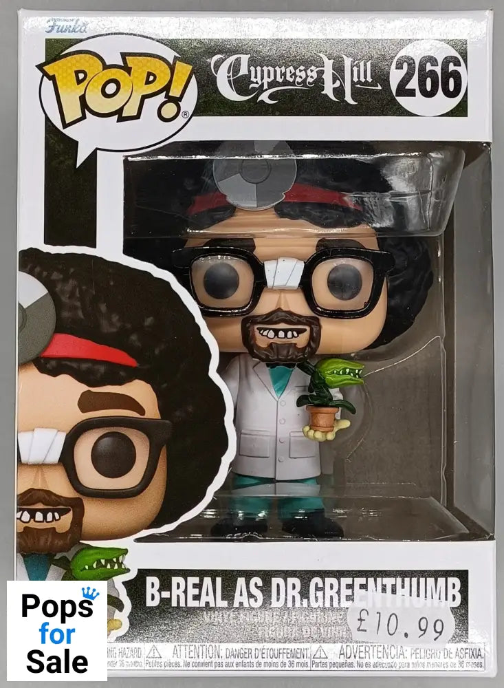 #266 BReal (Dr Greenthumb) - Cypress Hill Funko POP - PopsforSale.co.uk