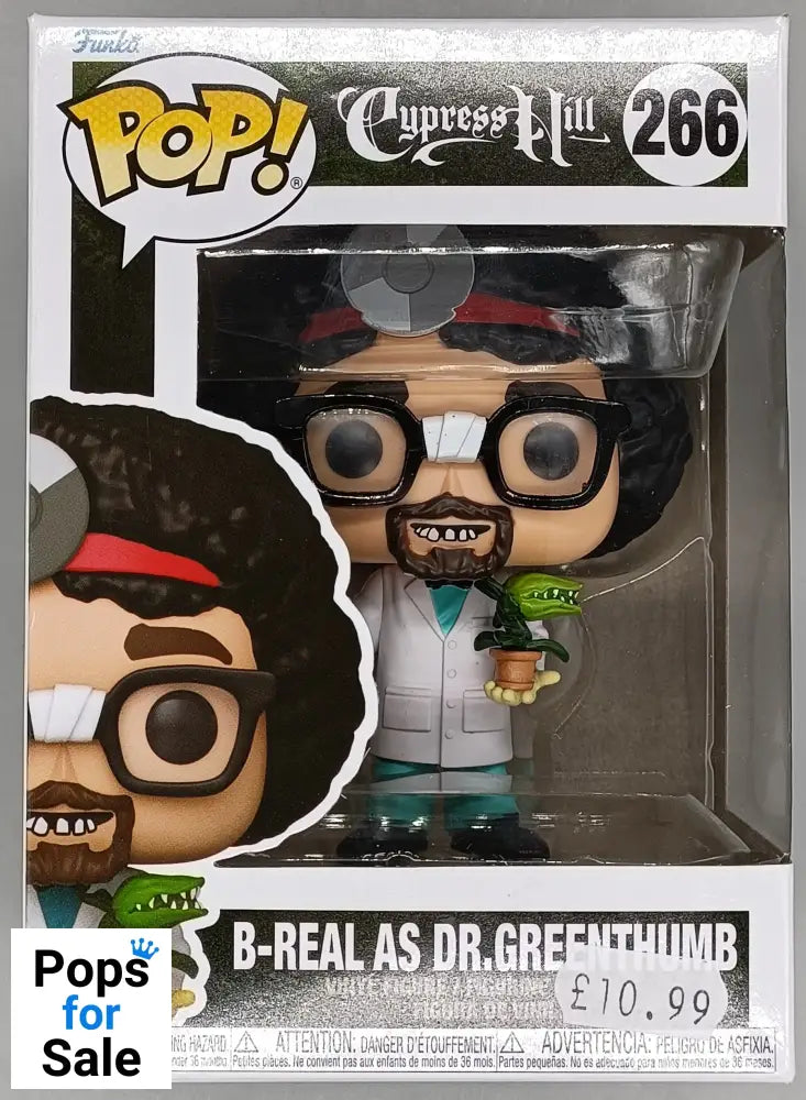 #266 BReal (Dr Greenthumb) - Cypress Hill Funko POP