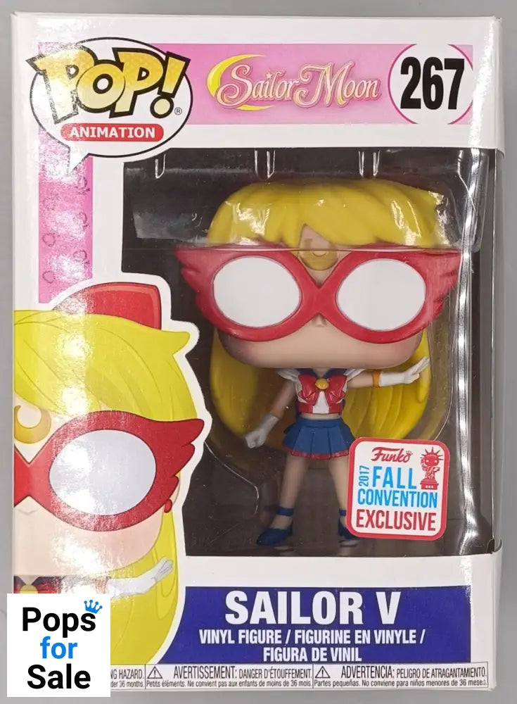 267 Sailor V - Sailor Moon Funko POP - 2017 Con