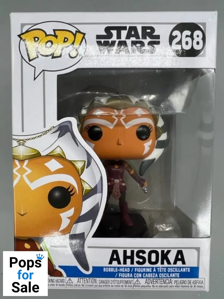 268 Ahsoka - Star Wars: Clone Wars Funko POP - Box Damaged