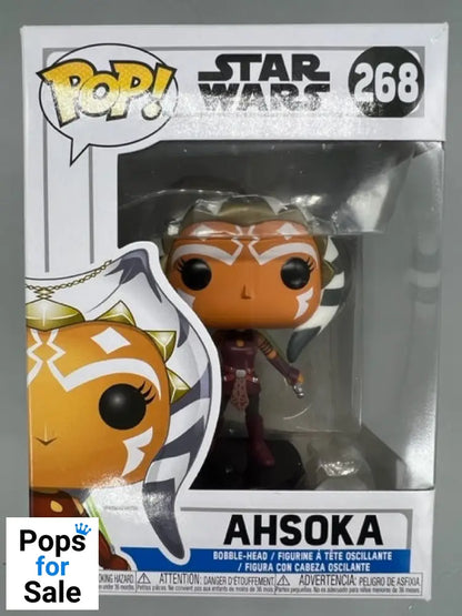 268 Ahsoka - Star Wars: Clone Wars Funko POP - Box Damaged
