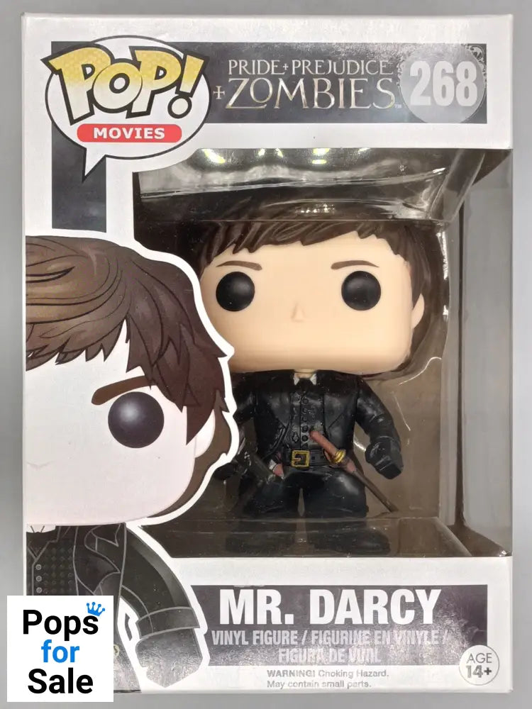268 Mr. Darcy - Pride, Prejudice & Zombies - Funko POP - Box Damaged