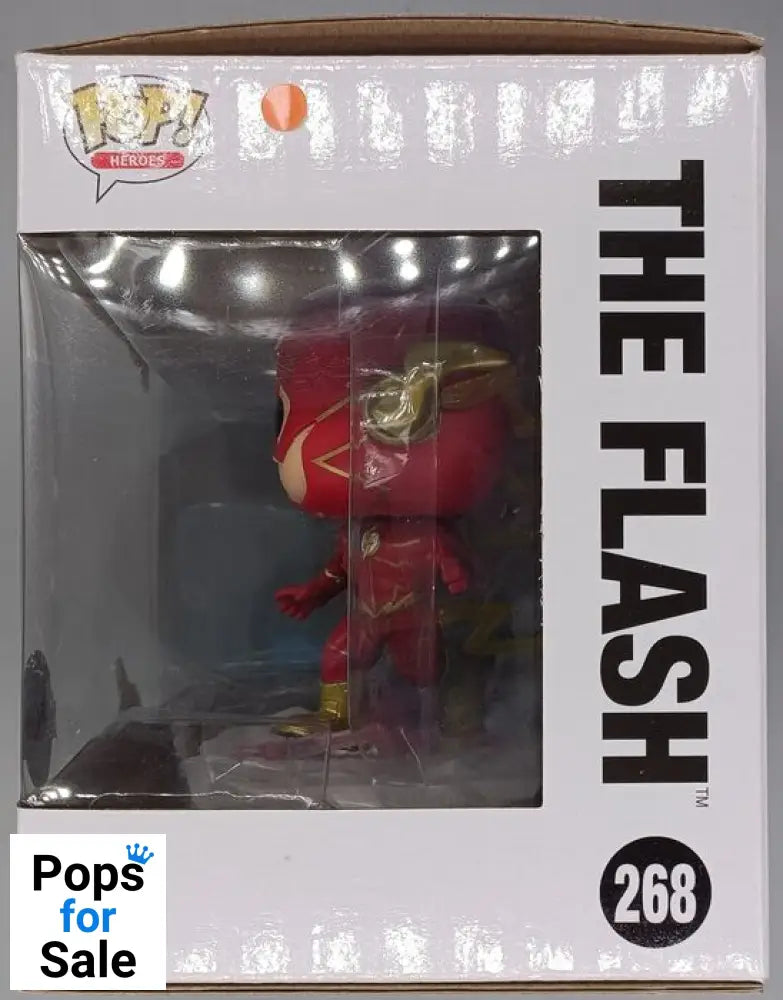 #268 The Flash - Deluxe - DC Collection by Jim - Box Damaged Funko POP