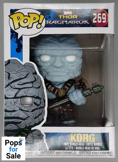 #269 Korg - Marvel Thor Ragnarok - Box Damaged Funko POP