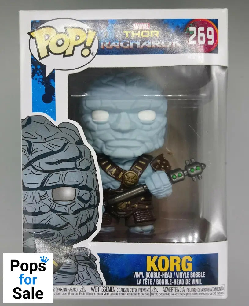 #269 Korg - Marvel Thor Ragnarok Funko POP - PopsforSale.co.uk