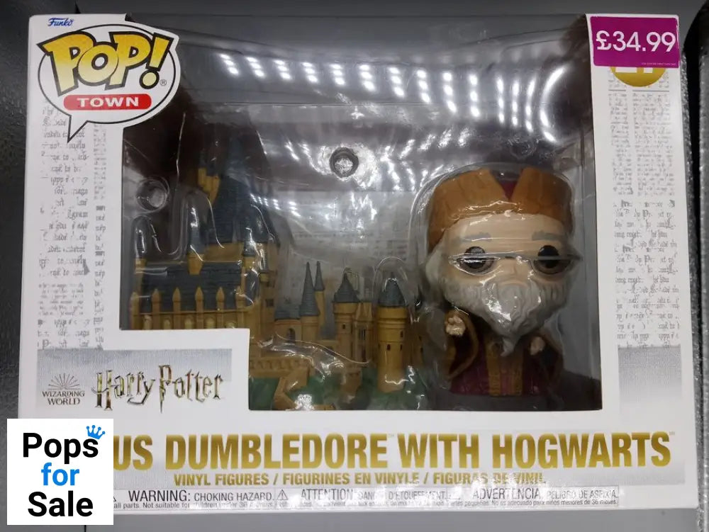 #27 Albus Dumbledore with Hogwarts Harry Potter - Town Funko POP - PopsforSale.co.uk