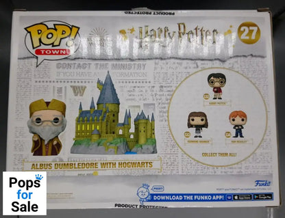 #27 Albus Dumbledore with Hogwarts Harry Potter - Town Funko POP - PopsforSale.co.uk