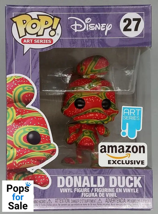 #27 Donald Duck - Art Series Funko POP - PopsforSale.co.uk