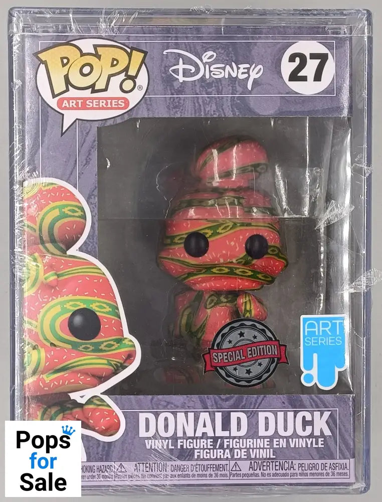 #27 Donald Duck - Art Series New Funko POP - PopsforSale.co.uk