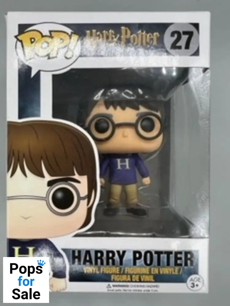 #27 Harry Potter (Sweater) - Harry Potter - Box Damaged Funko POP - PopsforSale.co.uk