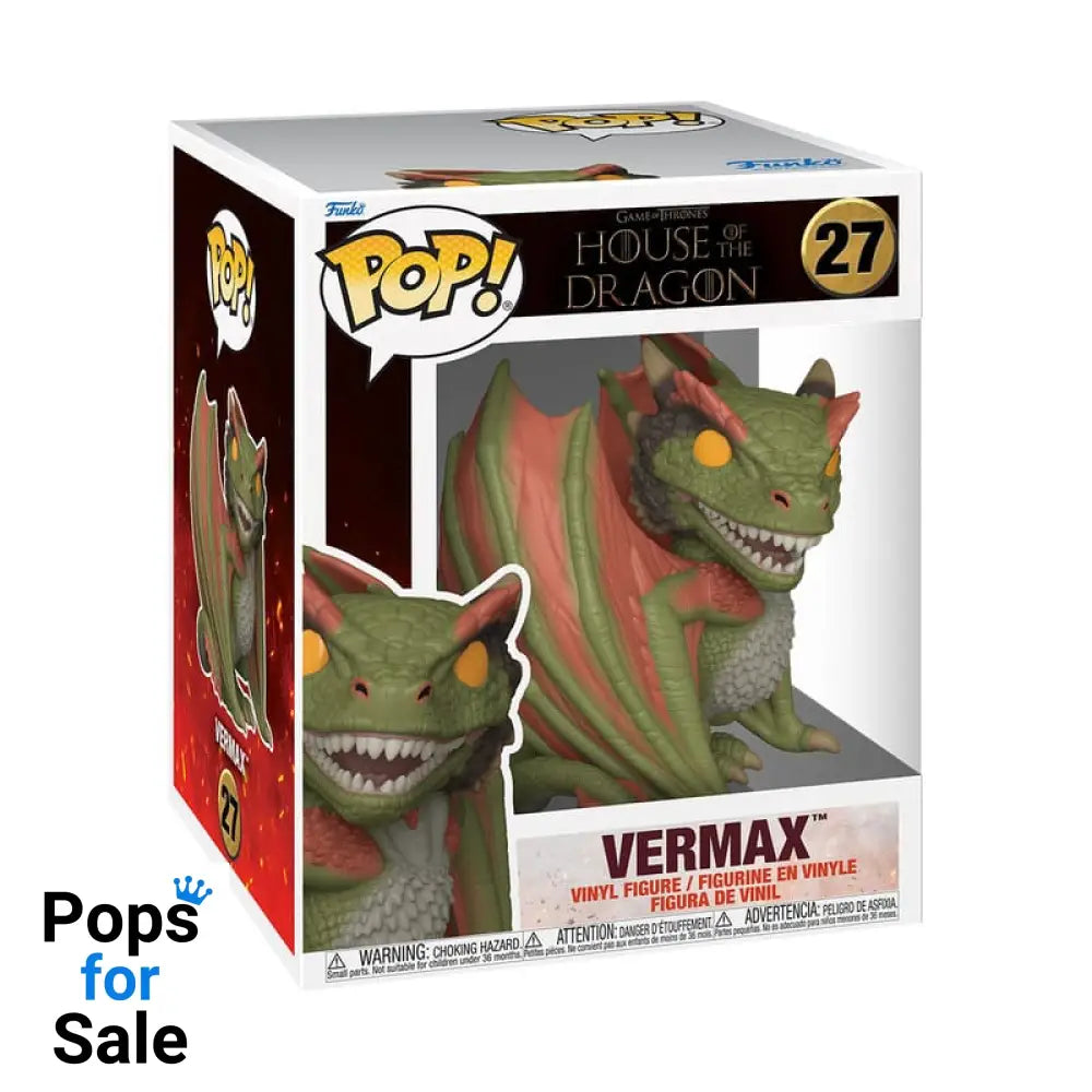 27 Vermax - 6 Inch - House of the Dragon Funko POP - PRESALE