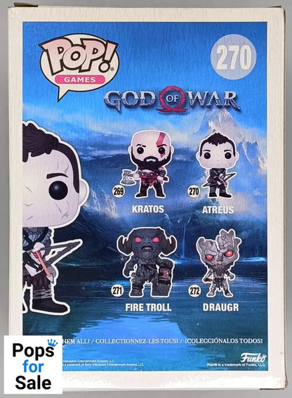 #270 Atreus - God of War - Box Damaged Funko POP - PopsforSale.co.uk