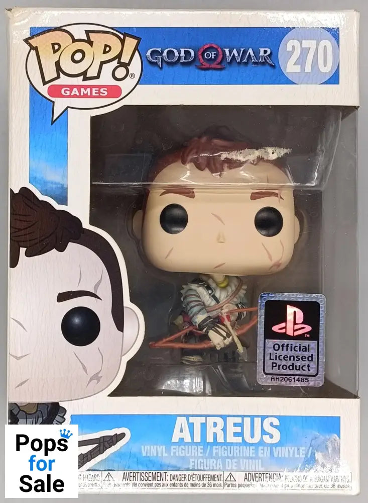 #270 Atreus - God of War - Box Damaged Funko POP - PopsforSale.co.uk