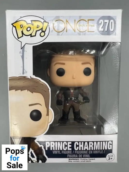 #270 Prince Charming - Once Upon a Time - Box Damaged Funko POP - PopsforSale.co.uk