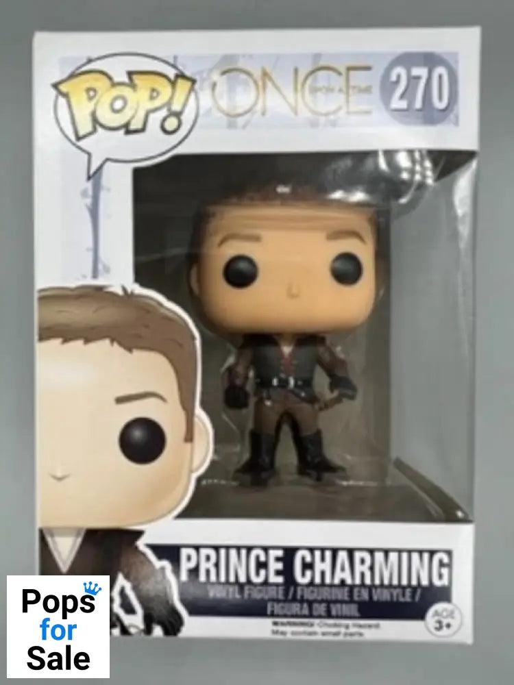 #270 Prince Charming - Once Upon a Time - Box Damaged Funko POP