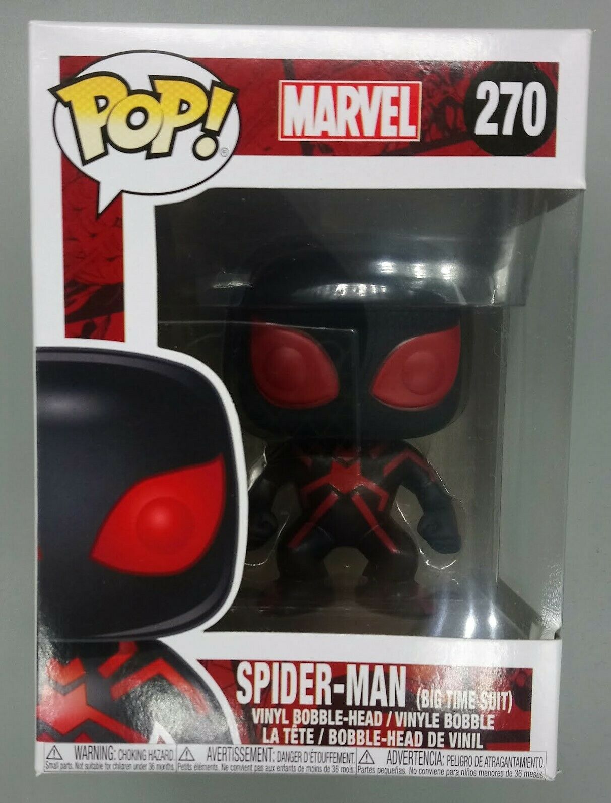 #270 Spider-Man (Big Time Suit) - Marvel Funko POP - PopsforSale.co.uk