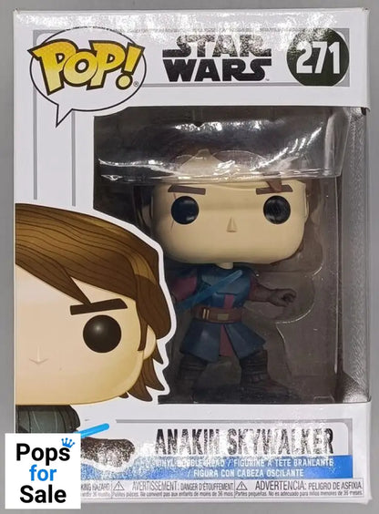 #271 Anakin Skywalker - Star Wars Clone Wars - Box Damaged Funko POP