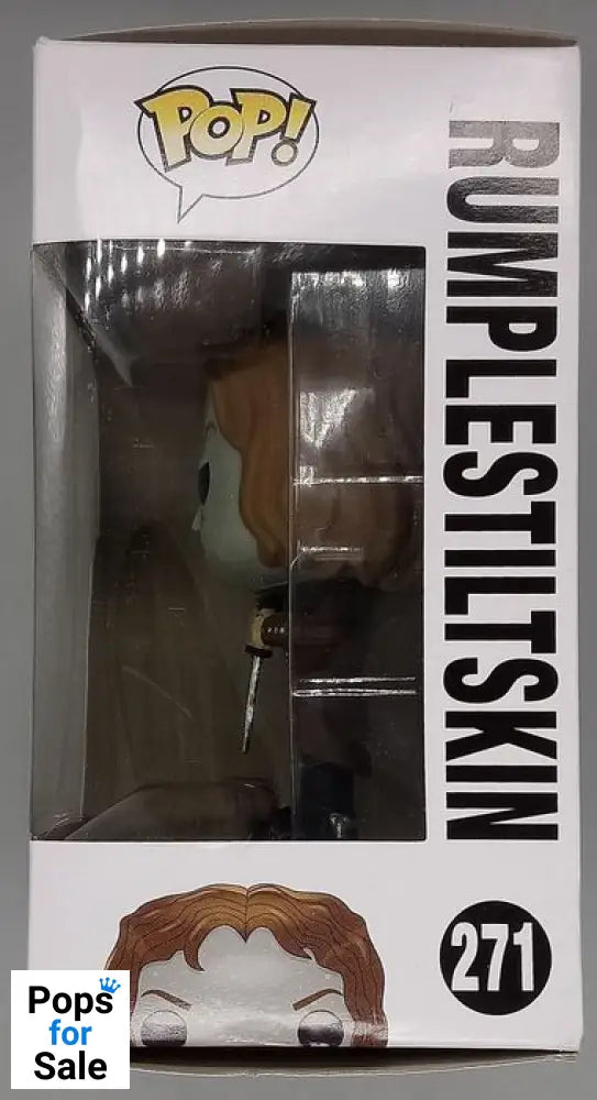 #271 Rumplestiltskin - Glitter - Once Upon a Time Box Damaged Funko POP