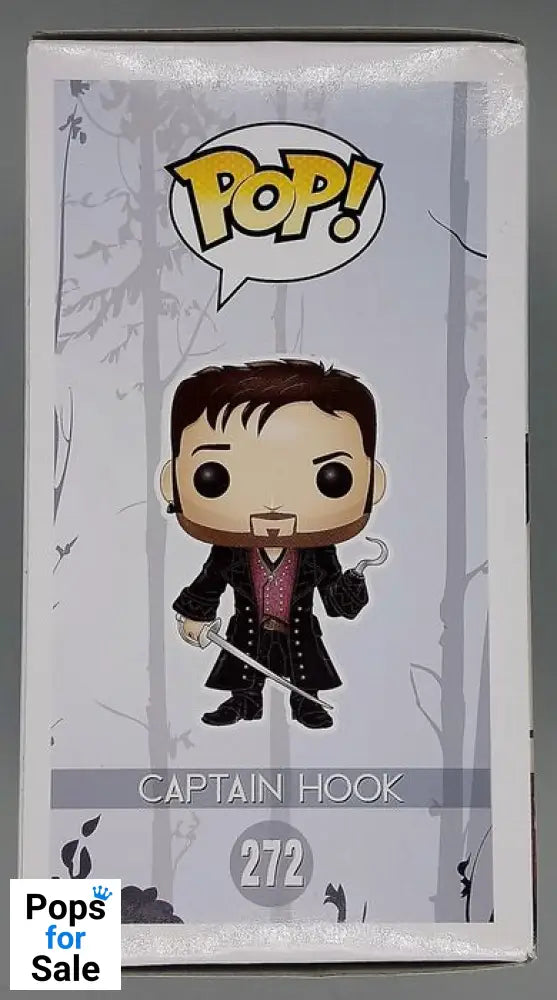 #272 Captain Hook - Once Upon A Time - Box Damaged Funko POP - PopsforSale.co.uk