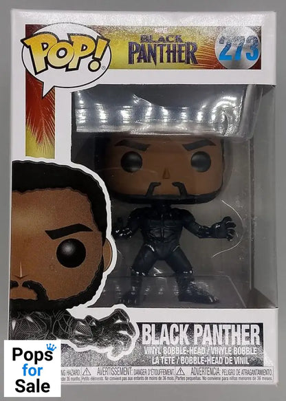 #273 Black Panther - Marvel Black Panther - Box Damaged Funko POP - PopsforSale.co.uk