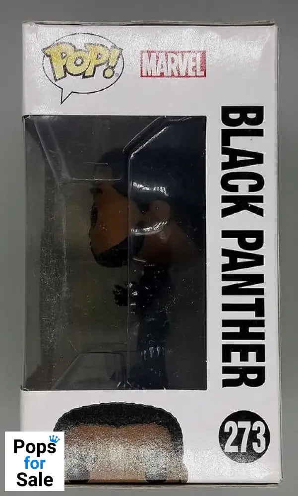 #273 Black Panther - Marvel Black Panther - Box Damaged Funko POP - PopsforSale.co.uk