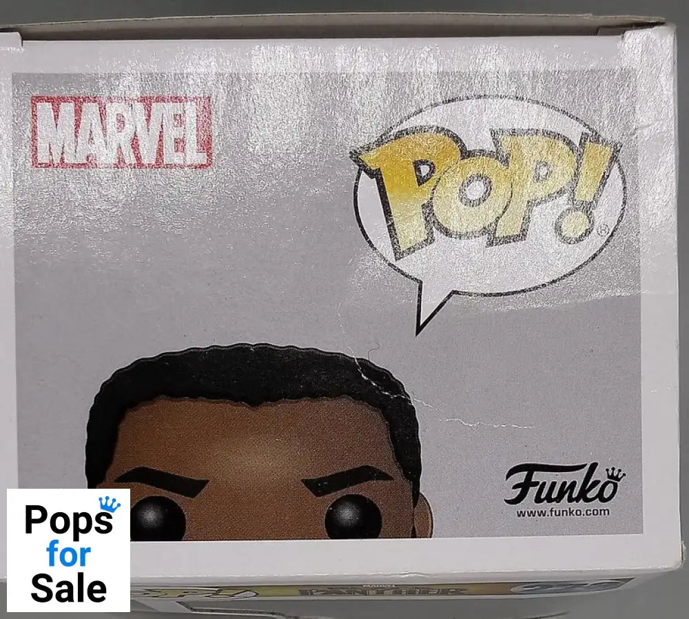 #273 Black Panther - Marvel Black Panther - Box Damaged Funko POP - PopsforSale.co.uk