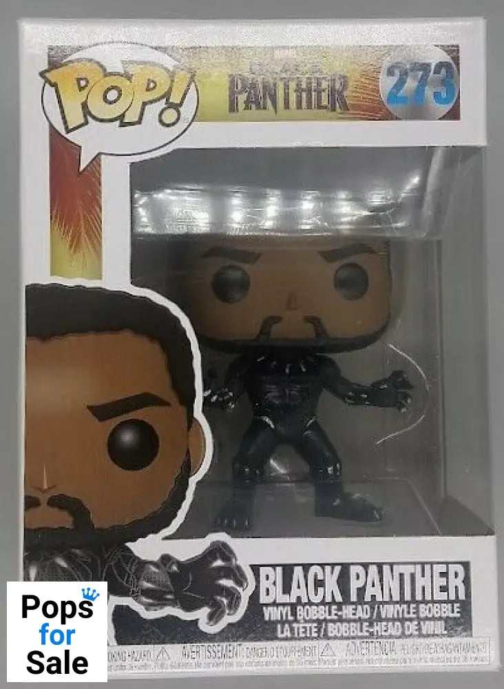 #273 Black Panther - Marvel Black Panther Funko POP - PopsforSale.co.uk