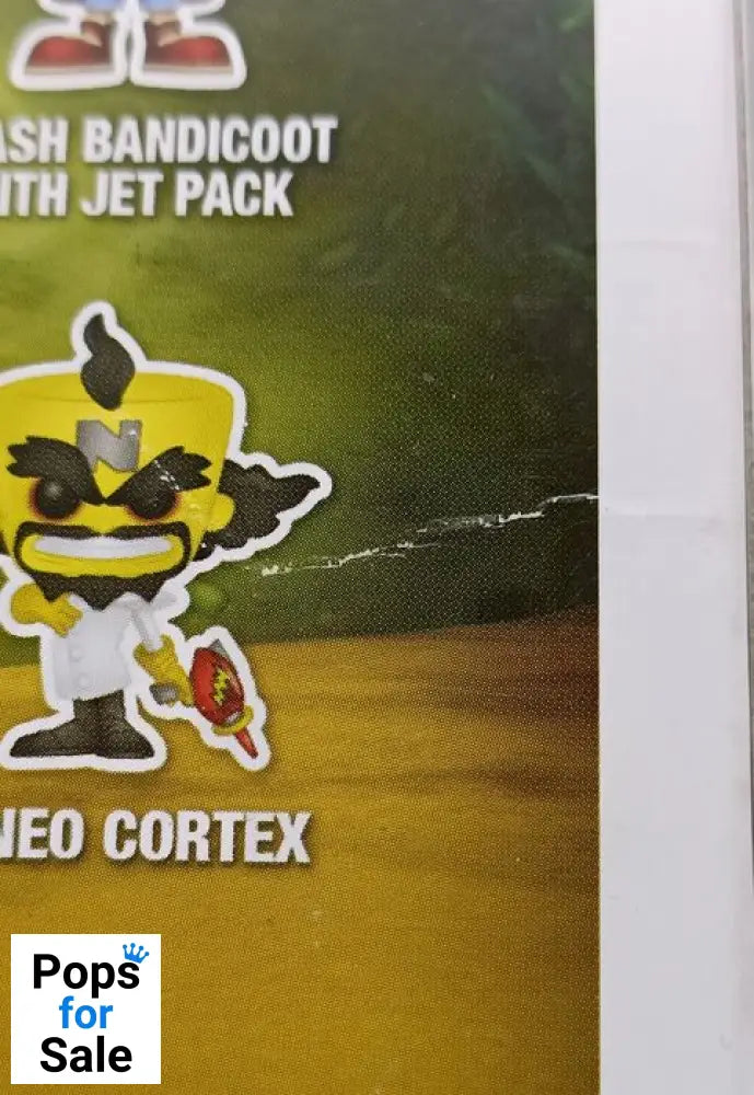 273 Crash Bandicoot - B&W Chase Edition - Funko POP - Box Damaged