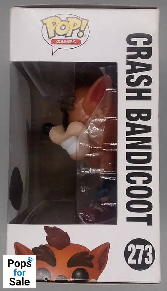 #273 Crash Bandicoot - Glow - Crash Bandicoot - Box Damaged Funko POP