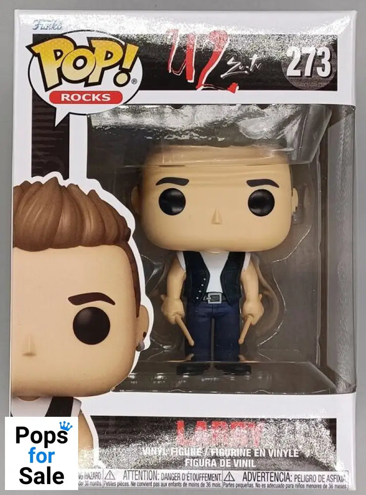 #273 Larry - U2 - Rocks Funko POP