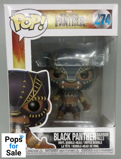 #274 Black Panther (Warrior Falls) - Marvel Black Panther Funko POP - PopsforSale.co.uk