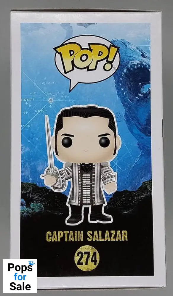 #274 Captain Salazar - Disney Pirates of the Caribbean Funko POP - PopsforSale.co.uk