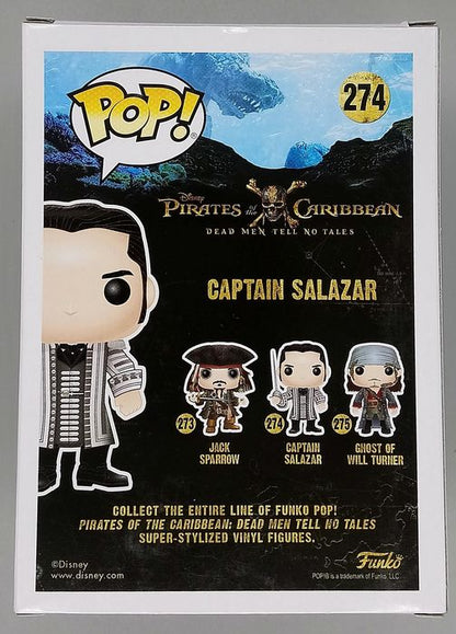 #274 Captain Salazar - Disney Pirates of the Caribbean Funko POP - PopsforSale.co.uk