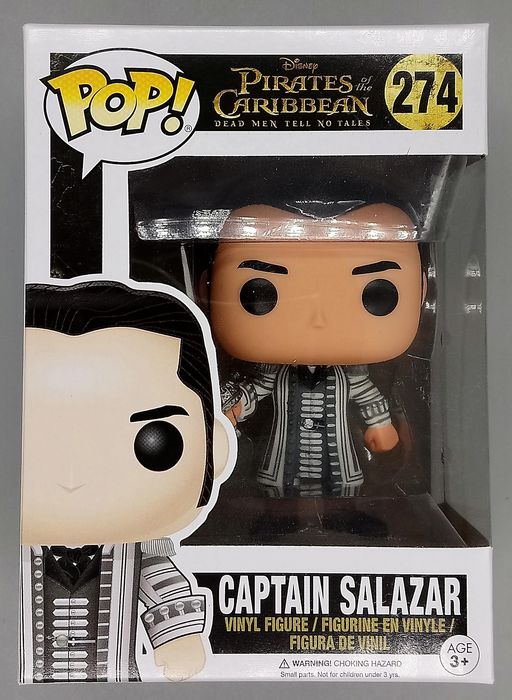 #274 Captain Salazar - Disney Pirates of the Caribbean Funko POP - PopsforSale.co.uk