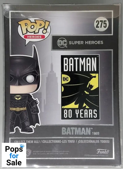 #275 Batman (1989) - DC Batman 80 Years Funko POP
