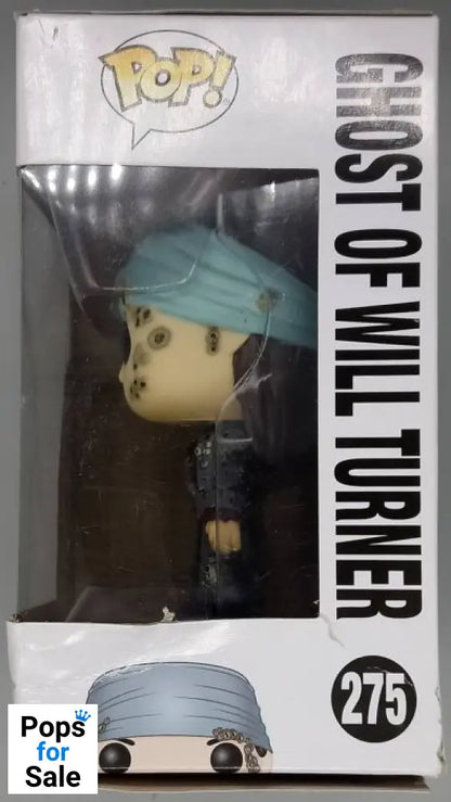 #275 Ghost of Will Turner - Disney Pirates - Box Damaged Funko POP