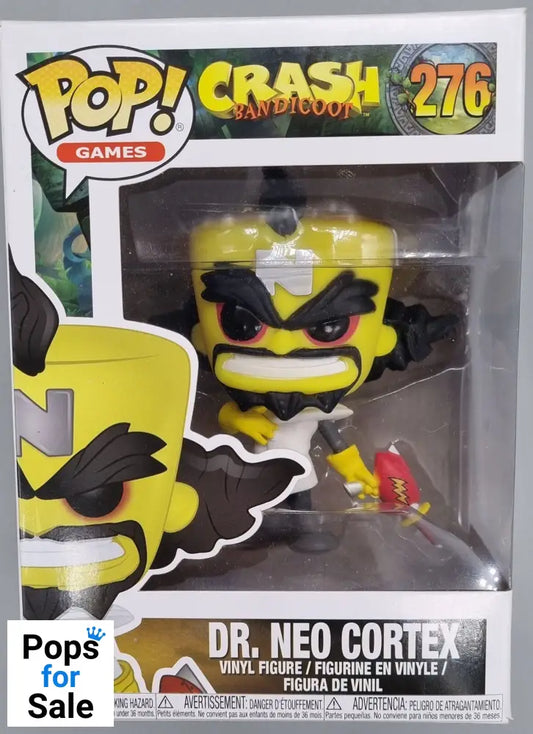 #276 Dr. Neo Cortex - Crash Bandicoot Funko POP - PopsforSale.co.uk