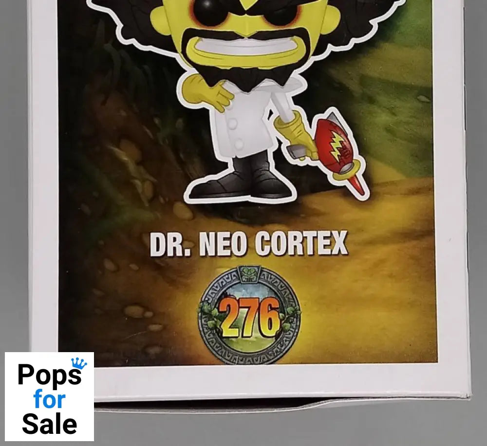 276 Dr. Neo Cortex - Crash Bandicoot - Funko POP - Box Damaged