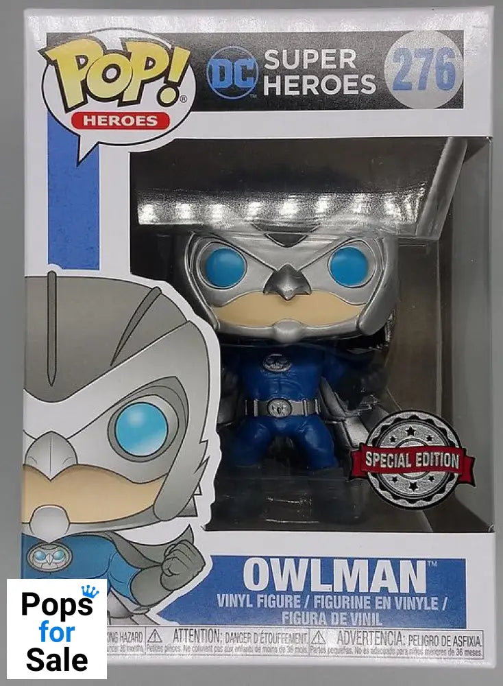 #276 Owlman - DC Super Heroes Funko POP
