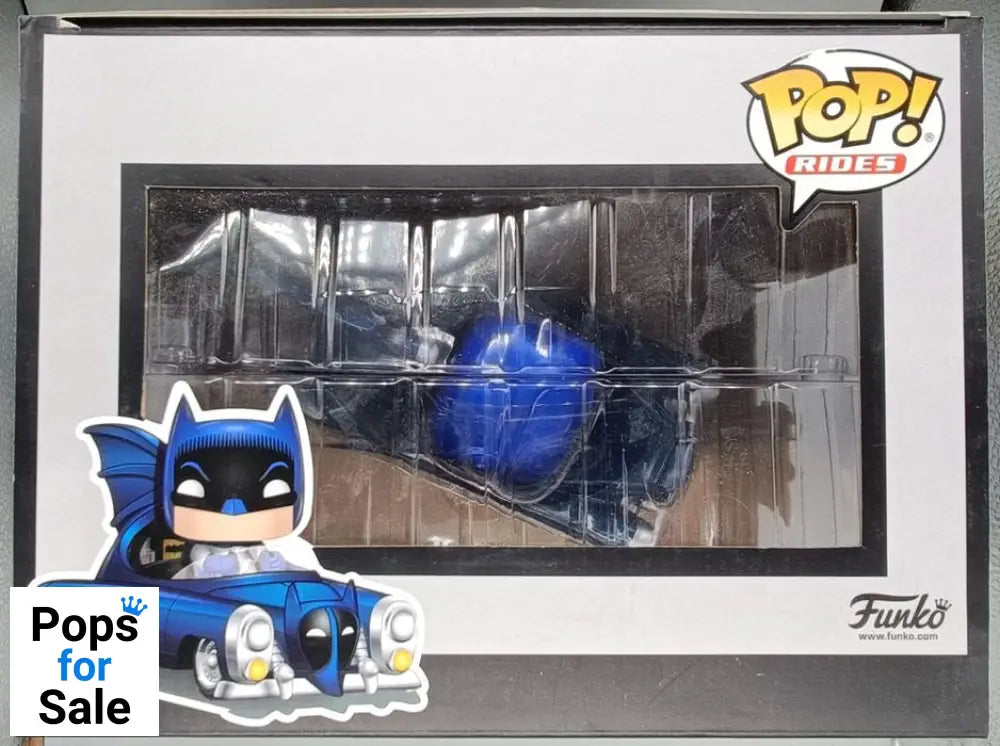 #277 1950 Batmobile (Blue) - Metallic - Rides DC Batman 80th Funko POP - PopsforSale.co.uk