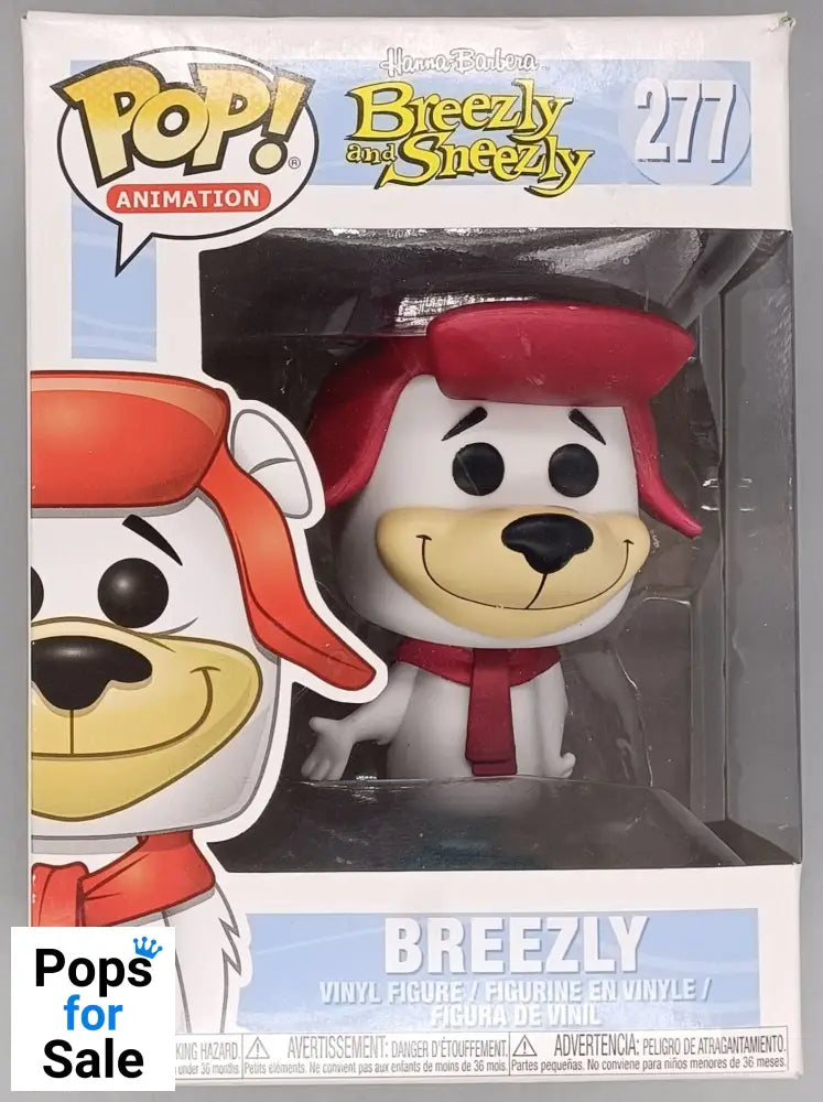 277 Breezly - Hanna Barbera Breezly and Sneezly - Funko POP - Box Damaged