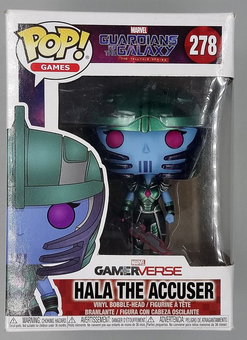 #278 Hala the Accuser Marvel Guardians of the Galaxy Box Damaged Funko POP - PopsforSale.co.uk