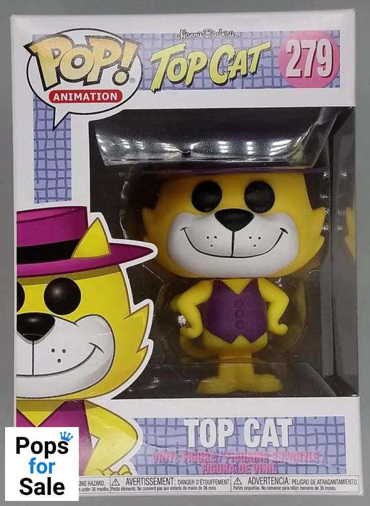 #279 Top Cat - Hanna Barbera Top Cat - Box Damaged Funko POP