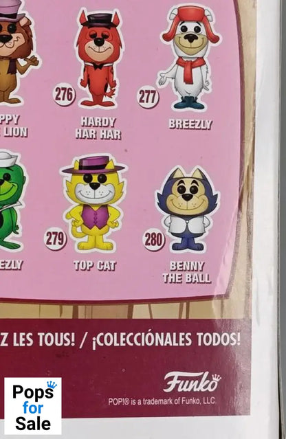 279 Top Cat (Pink Outfit) - Chase Edition Funko POP - Box Damaged